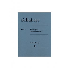 Franz Schubert: Impromptus And Moments Musicaux (Henle Urtext Edition)