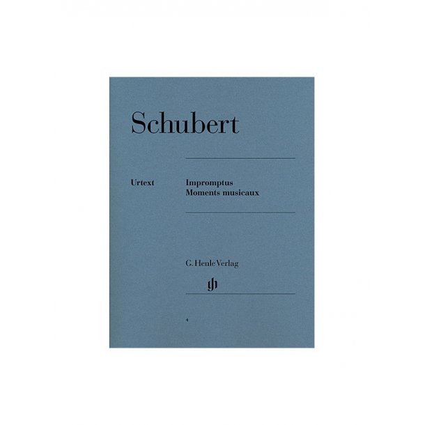 Franz Schubert: Impromptus And Moments Musicaux (Henle Urtext Edition)