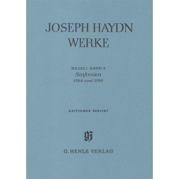 Franz Joseph Haydn: Sinfonias 1764 and 1765