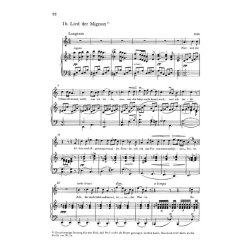 Franz Schubert: Songs with Lyrics by Goethe, Schiller and other Poets