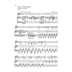 Franz Schubert: Songs with Lyrics by Goethe, Schiller and other Poets
