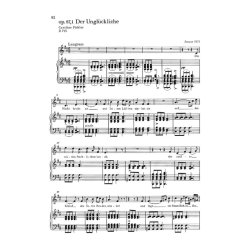 Franz Schubert: Songs with Lyrics by Goethe, Schiller and other Poets