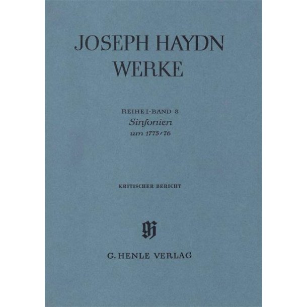 Franz Joseph Haydn: Sinfonias about 1775/76