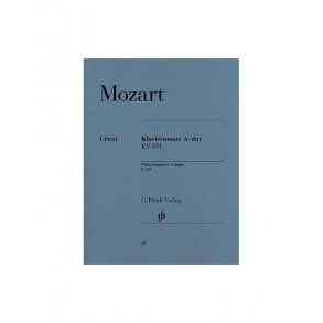 W.A. Mozart: Piano Sonata In A K.331 (Urtext Edition)