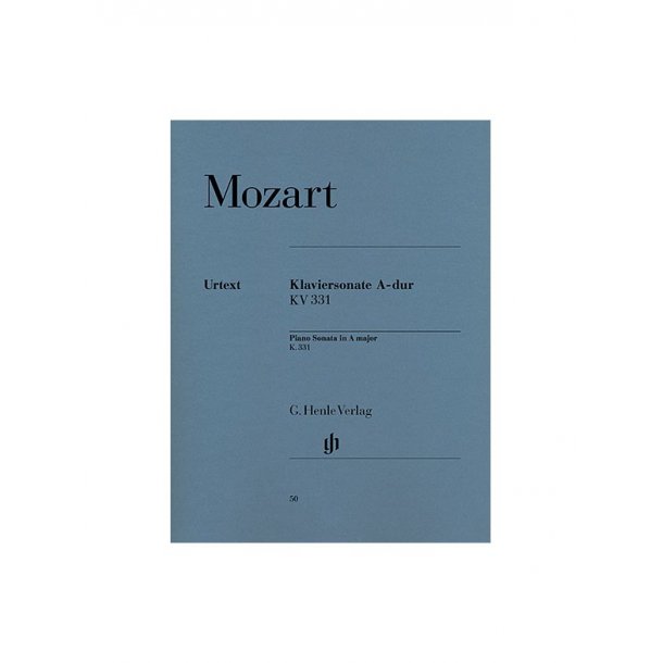 W.A. Mozart: Piano Sonata In A K.331 (Urtext Edition)