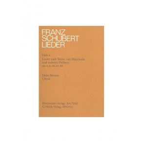 Franz Schubert: Songs with Lyrics by Mayrhofer and other Poets