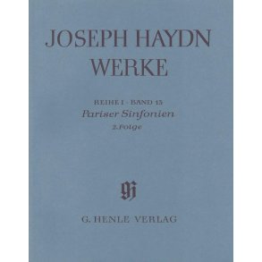 Franz Joseph Haydn: Paris Sinfonias,  2nd sequence (with critical report)