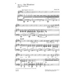 Franz Schubert: Songs with Lyrics by various Poets