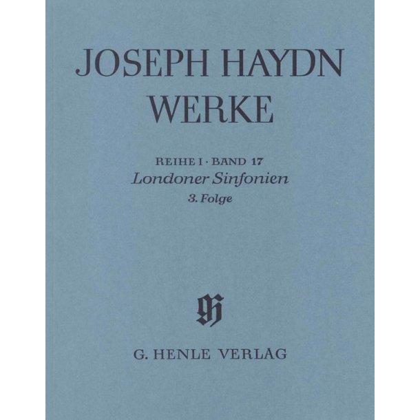 Franz Joseph Haydn: London Sinfonias,  3rd sequence