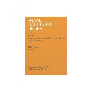 Franz Schubert: Songs with Lyrics by Rellstab, Heine and Seidl