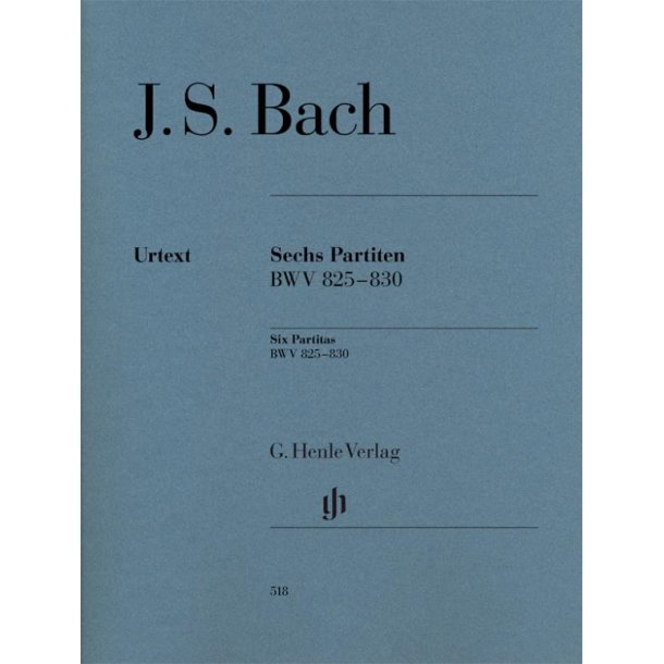 Sechs Partiten BWV 825-830 : Six Partitas BWV 825-830