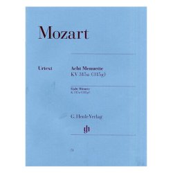 W.A. Mozart: Eight Minuets KV 315a