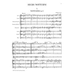 Franz Joseph Haydn: Notturni with Organ Flute-cimbals