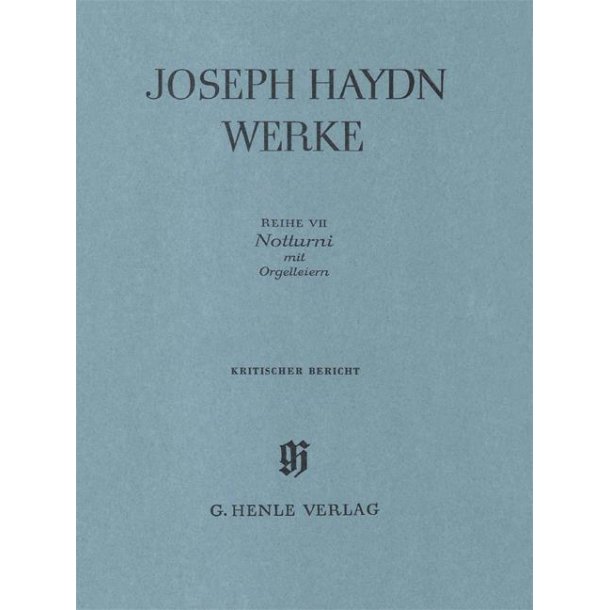 Franz Joseph Haydn: Notturni with Organ Flute-cimbals