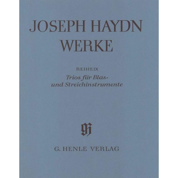 Franz Joseph Haydn: Trios for Wind and String Instruments