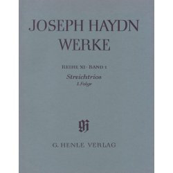 Franz Joseph Haydn: String Trios 1st sequence (with critical report)