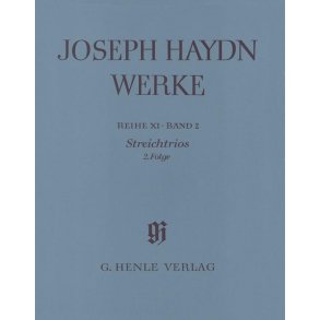 Franz Joseph Haydn: String Trios 2nd sequence (with critical report)