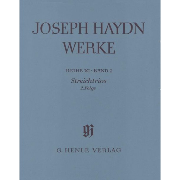 Franz Joseph Haydn: String Trios 2nd sequence (with critical report)