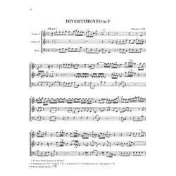 Franz Joseph Haydn: String Trios 2nd sequence (with critical report)