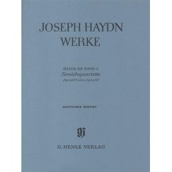 Joseph Haydn: String Quartets Op.20 And Op.33 (Critical Notes)