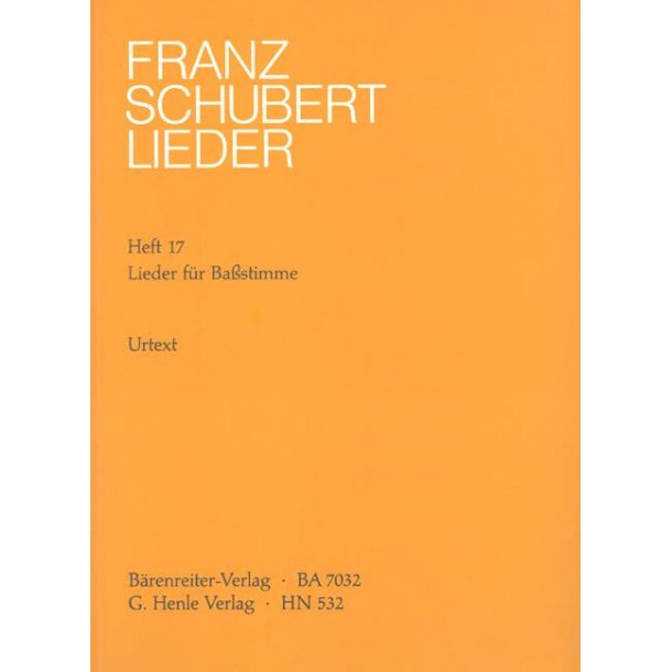 Franz Schubert: Lieder Fur Basstimme