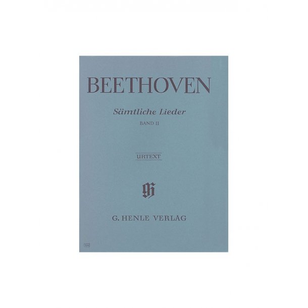 Ludwig Van Beethoven: Samtliche Lieder Band II (Urtext)