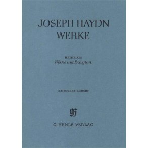 Haydn Wks Barytone Comp Ed Crit Rpt