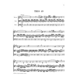 Franz Joseph Haydn: Barytone Trios No. 49  - 72