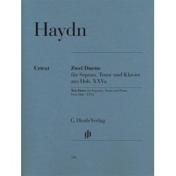 Franz Joseph Haydn: Zwei Duette - Sopran, Tenor Und Klavier (Urtext)