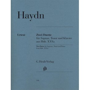 Franz Joseph Haydn: Zwei Duette - Sopran, Tenor Und Klavier (Urtext)