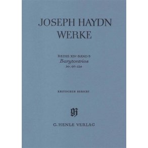 Franz Joseph Haydn: Barytone Trios No. 97 - 126
