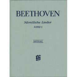 Ludwig Van Beethoven: Samtliche Lieder Band I