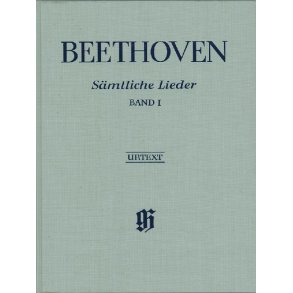 Ludwig Van Beethoven: Samtliche Lieder Band I