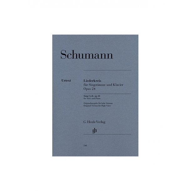 Robert Schumann: Song Cycle op. 24