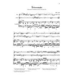 J. S. Bach: Trio Sonata In G BWV 1038