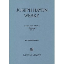Franz Joseph Haydn: Reihe XXIII Band 4 - Messe No.11