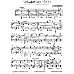 Johannes Brahms: Hungarian Dances 1-10