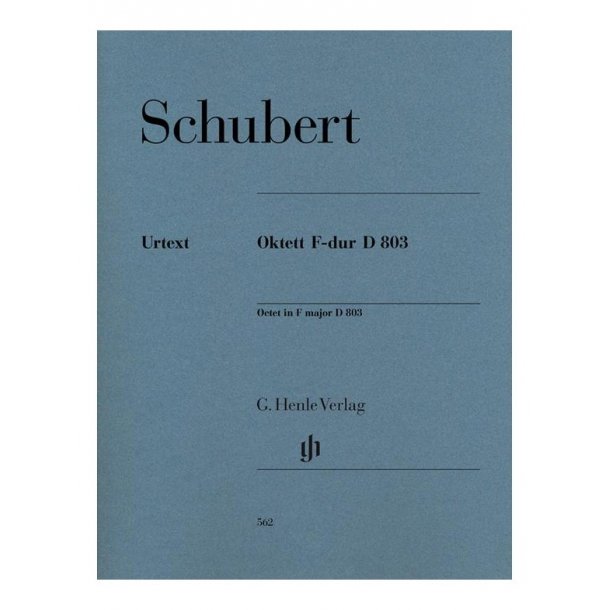 Franz Schubert: Octet In F major D 803 - Ensemble Parts (Henle Urtext Edition)