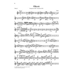 Franz Schubert: Octet In F major D 803 - Ensemble Parts (Henle Urtext Edition)