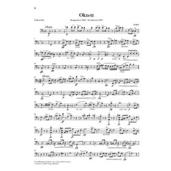 Franz Schubert: Octet In F major D 803 - Ensemble Parts (Henle Urtext Edition)