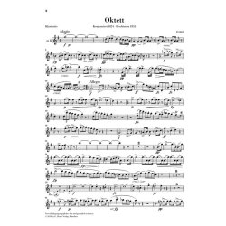 Franz Schubert: Octet In F major D 803 - Ensemble Parts (Henle Urtext Edition)