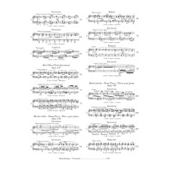 Johannes Brahms: Piano Pieces (Clothbound)