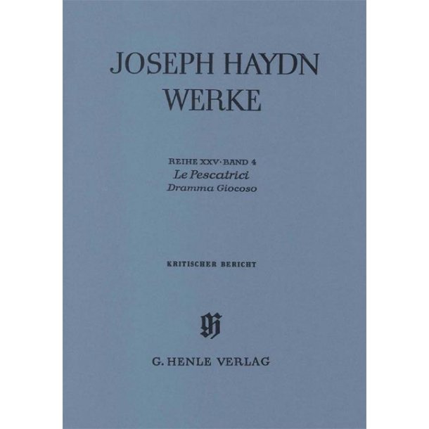 Franz Joseph Haydn: Le Pescatrici - Dramma Giocoso