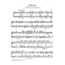 Johannes Brahms: Scherzo In E Flat Minor Op.4