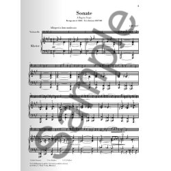 Franck Sonata Pf/Vln A Maj Vlc/Pf Bk