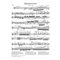 Pablo De Sarasate: Gypsy Airs Op. 20 For Violin And Piano