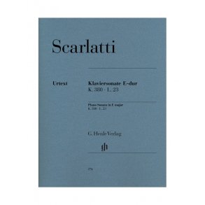 Domenico Scarlatti: Piano Sonata In E K.380 L.23 (Urtext)