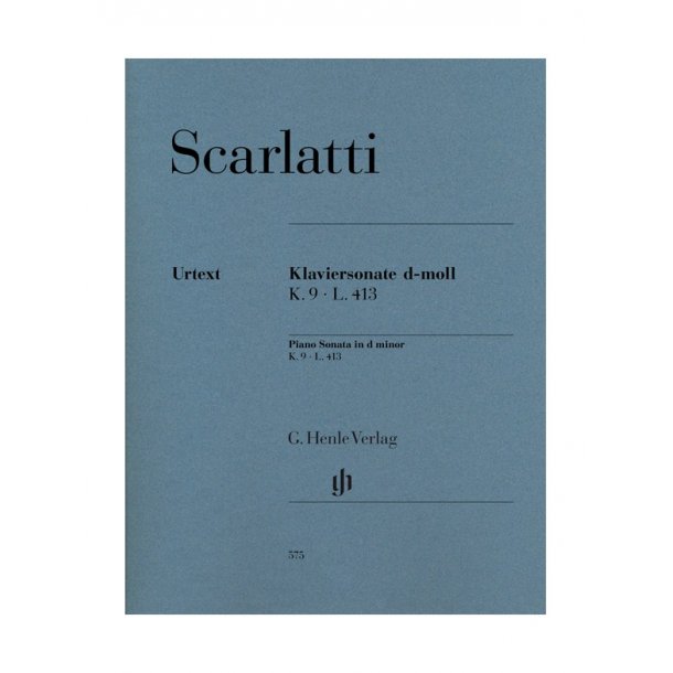 Domenico Scarlatti: Piano Sonata In D Minor K.9 L.413 (Urtext)