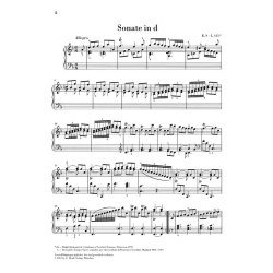 Domenico Scarlatti: Piano Sonata In D Minor K.9 L.413 (Urtext)