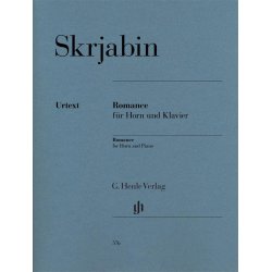 Skrjabin Romance Hn/Pf Urtext Bk